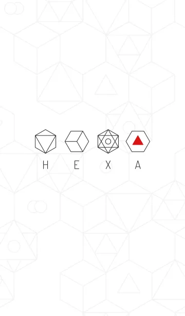 [LINE着せ替え] HEXA: Light N Redの画像1