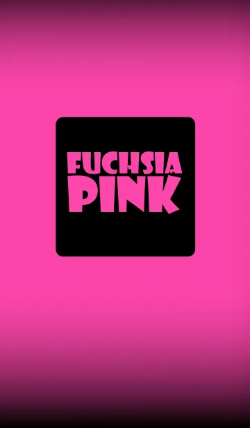 [LINE着せ替え] Fuchsia Pink and Black Ver.2 (jp)の画像1