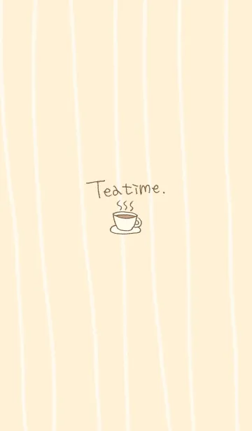 [LINE着せ替え] 大人のティータイムの画像1