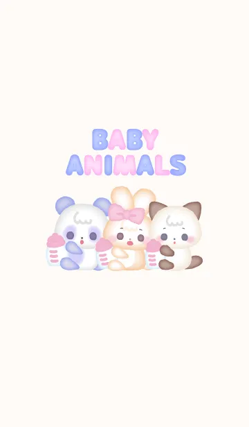 [LINE着せ替え] Baby Animalsの画像1