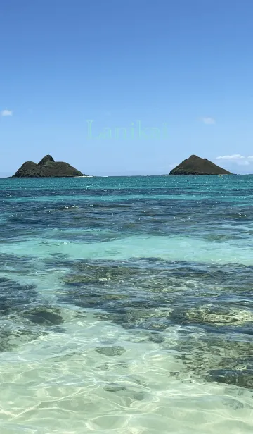 [LINE着せ替え] kailua Lanikai beach oahu 03.の画像1