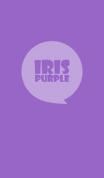 [LINE着せ替え] iris purple Theme Ver.2 (jp)の画像1