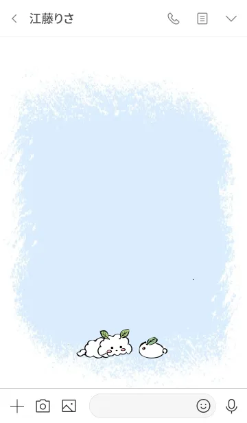 [LINE着せ替え] マルチーズのクゥンちゃん2の画像3