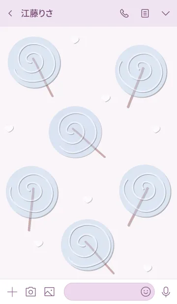 [LINE着せ替え] Cute candy 26 :)の画像3