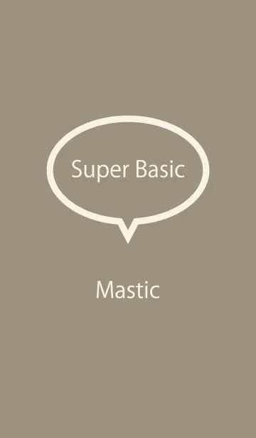 [LINE着せ替え] Super Basic Masticの画像1