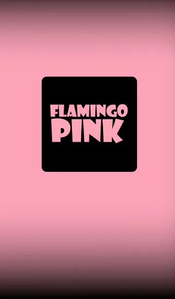 [LINE着せ替え] Flamingo Pink and Black Ver.2 (jp)の画像1