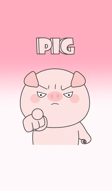[LINE着せ替え] Cutie Pig Theme (jp)の画像1