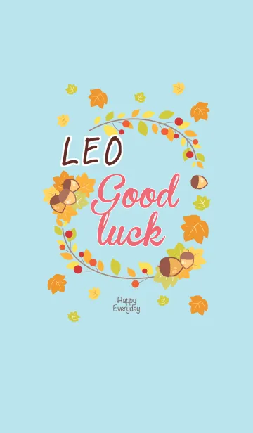 [LINE着せ替え] LEO Happy Everyday V02 eの画像1