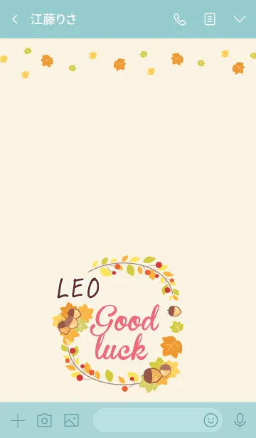 [LINE着せ替え] LEO Happy Everyday V02 eの画像3