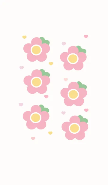 [LINE着せ替え] Lovely mini flower 3 :)の画像1