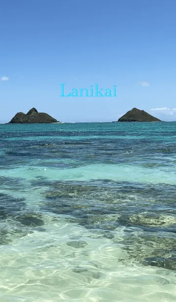 [LINE着せ替え] kailua Lanikai beach oahu 04.の画像1