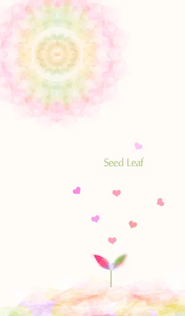 [LINE着せ替え] artwork_seed leaf 4の画像1