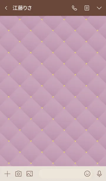 [LINE着せ替え] LOVE QUILTING PINK 9の画像3