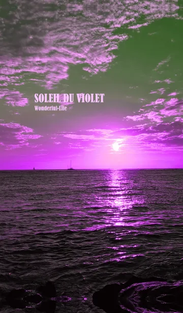 [LINE着せ替え] Soleil du violet 6.の画像1