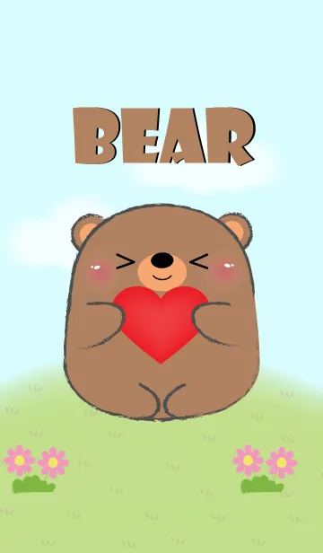 [LINE着せ替え] My Fat Cute Bear Themeの画像1