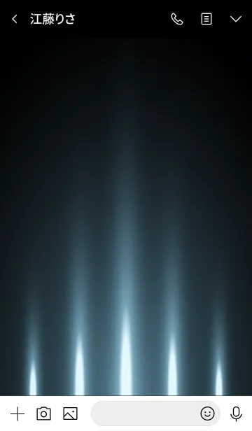 [LINE着せ替え] CLOUDYBLUE LIGHT. -MEKYM-の画像3