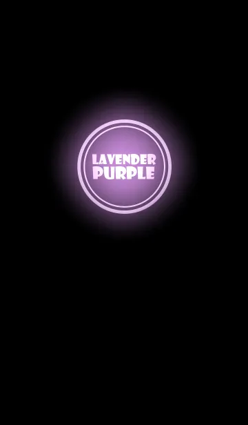 [LINE着せ替え] Lavender Purple Neon Theme v.2 (jp)の画像1