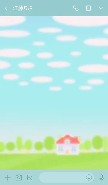 [LINE着せ替え] やわらか日和の画像3