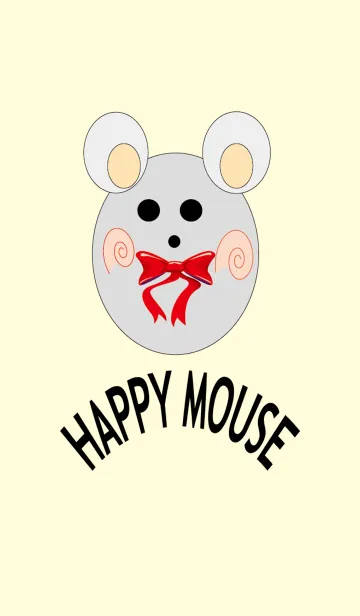 [LINE着せ替え] happy mouseの画像1