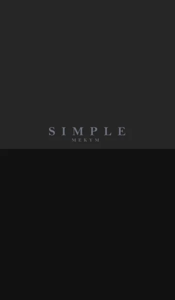 [LINE着せ替え] SIMPLE ICON 28 -MATTE BLACK-の画像1