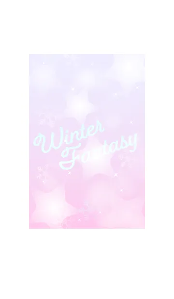 [LINE着せ替え] Winter Fantasy 3の画像1