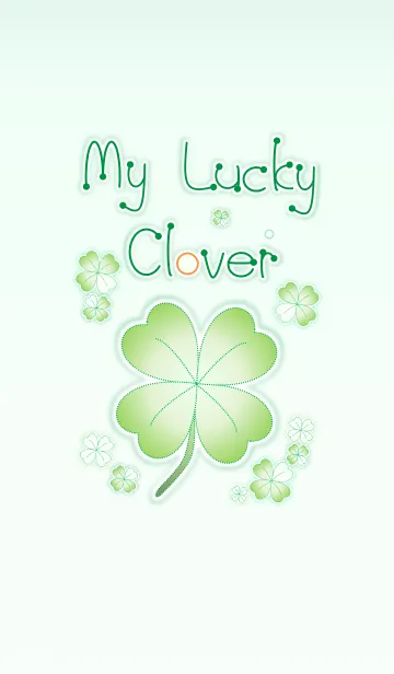 [LINE着せ替え] My Lucky Clover 2！ (Green V.5)の画像1