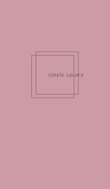 [LINE着せ替え] simple square =purple=の画像1