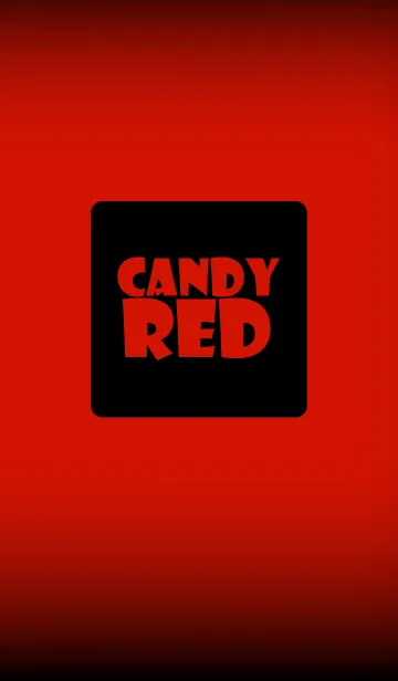 [LINE着せ替え] Candy Red and Black Ver.2 (jp)の画像1