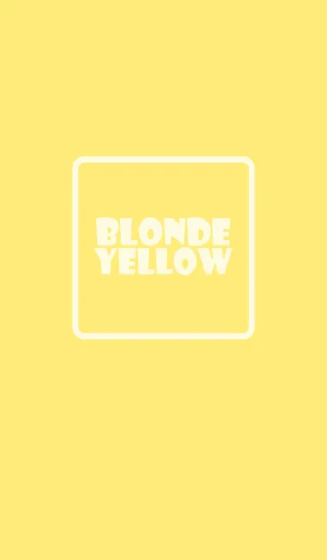 [LINE着せ替え] Love Blonde Yellow Ver.2 (jp)の画像1