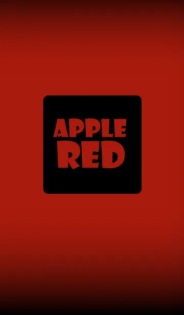 [LINE着せ替え] Apple Red and Black Ver.2 (jp)の画像1