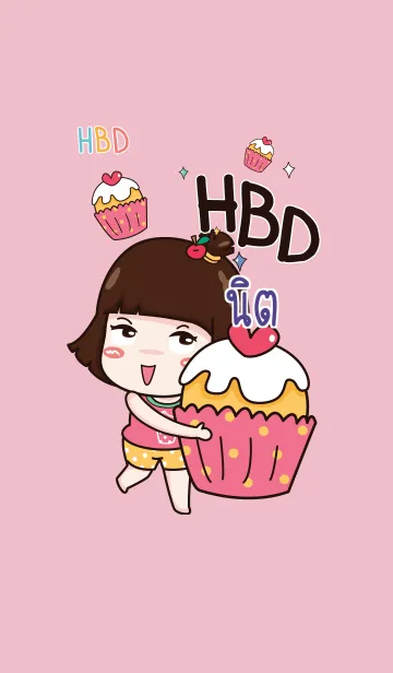 [LINE着せ替え] NID2 HBD V02の画像1