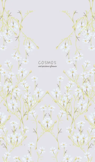 [LINE着せ替え] cosmos-art picture flower-の画像1