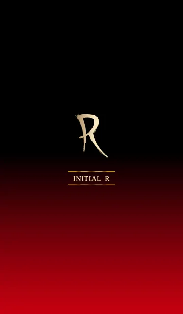 [LINE着せ替え] One initial R.の画像1