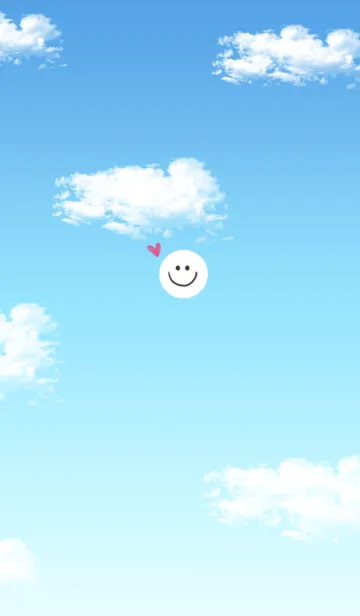 [LINE着せ替え] 元気になれる青空スマイル！の画像1