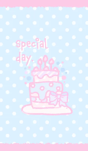 [LINE着せ替え] Pastel Decoration Cakeの画像1