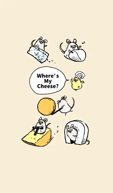 [LINE着せ替え] Where's My Cheese？の画像1