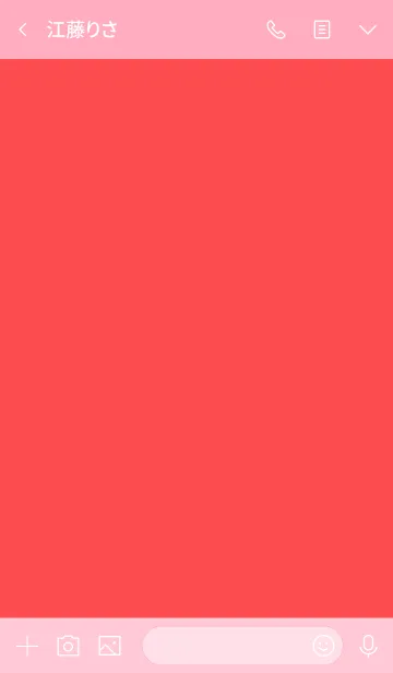 [LINE着せ替え] Strawberry Pink Theme Ver.2 (jp)の画像3