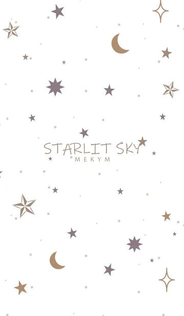 [LINE着せ替え] STARLIT SKY 10 -MEKYM-の画像1