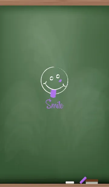 [LINE着せ替え] Black Board Smile 20.の画像1