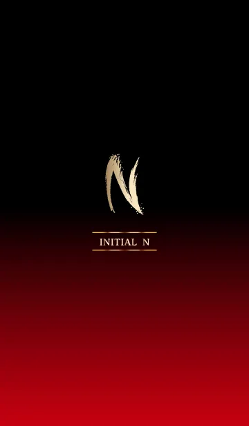 [LINE着せ替え] One initial N.の画像1