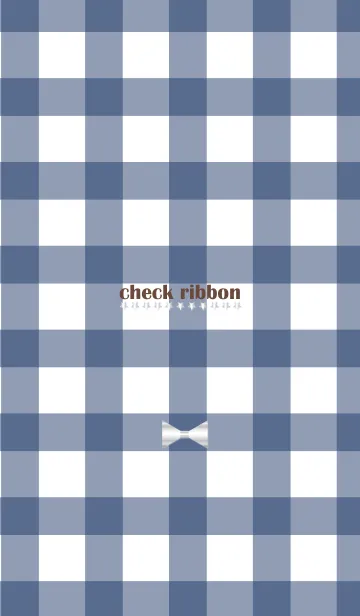 [LINE着せ替え] Check Ribbon 7.の画像1