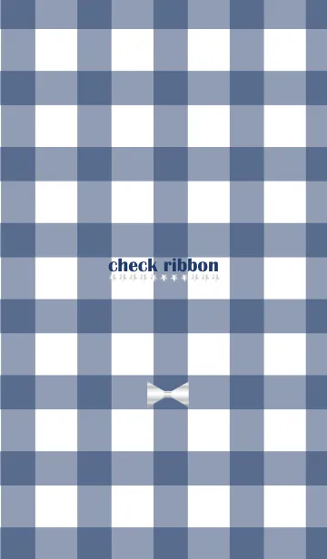 [LINE着せ替え] Check Ribbon 8.の画像1