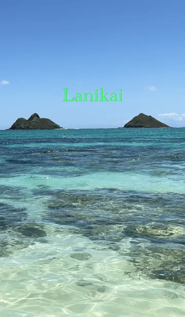 [LINE着せ替え] kailua Lanikai beach oahu 06.の画像1