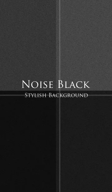 [LINE着せ替え] Noise Blackの画像1