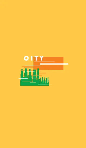 [LINE着せ替え] city (yellow ver.)の画像1