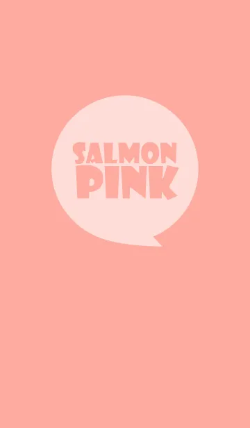 [LINE着せ替え] Salmon Pink Theme Ver.2 (jp)の画像1