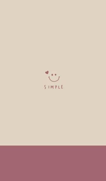 [LINE着せ替え] ベージュとくすみピンク。の画像1