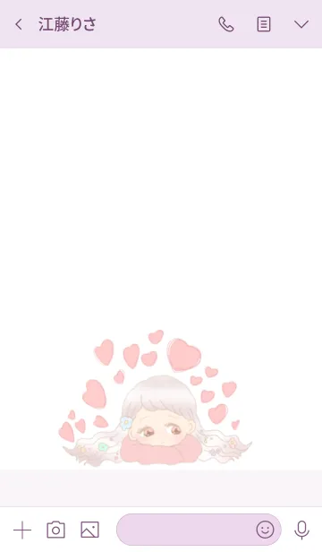 [LINE着せ替え] 女の子の着せ替え。の画像3