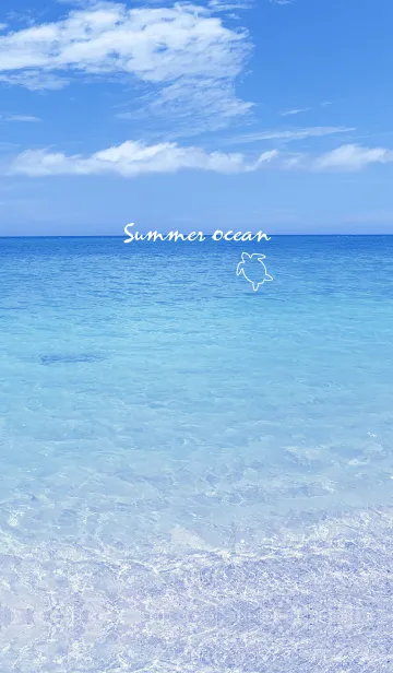 [LINE着せ替え] Summer ocean 16.の画像1