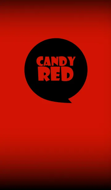 [LINE着せ替え] Candy Red and Black Ver.3 (jp)の画像1